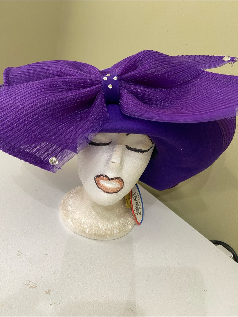 NWT Beautiful Dress Hat / Church Hat by Mr. John N Y - Picture 7 of 9